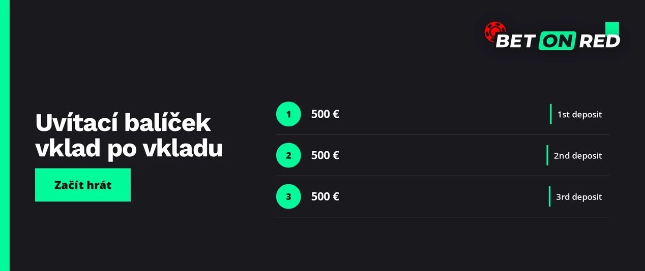 Získej uvítací bonusy třikrát.