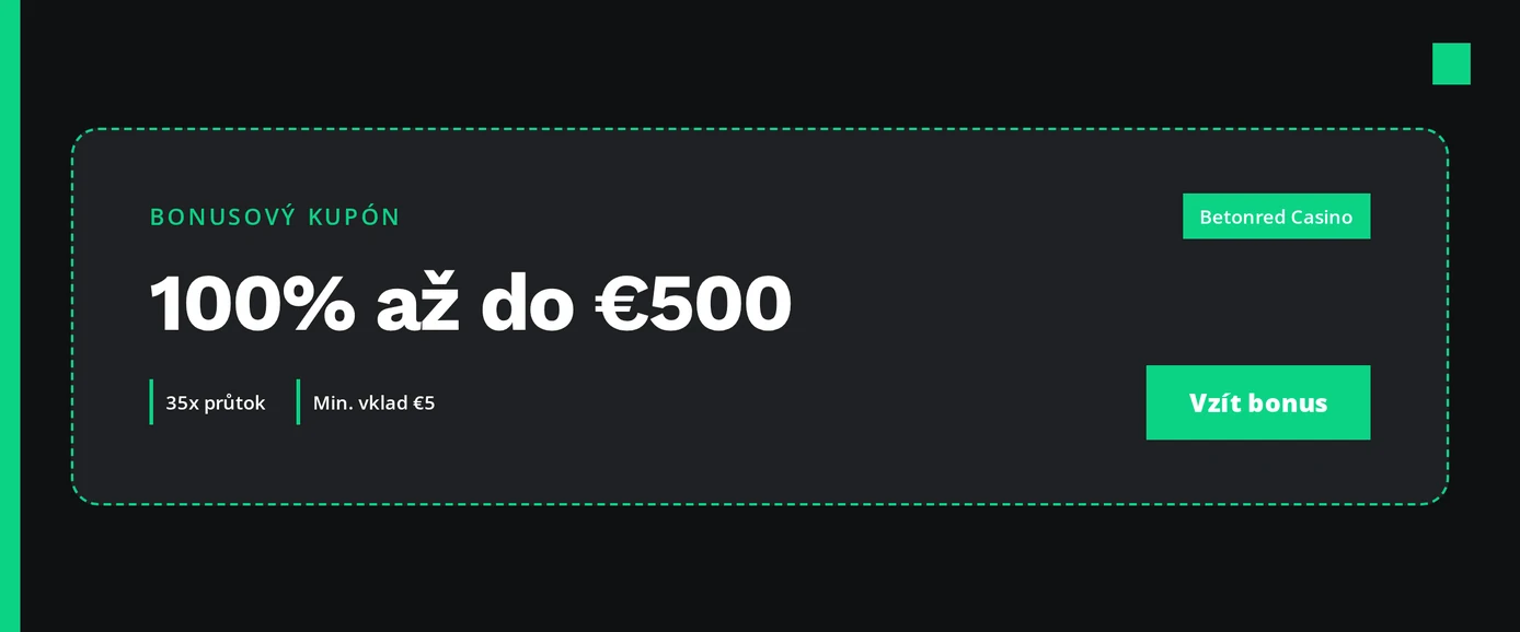 Získej uvítací bonus nyní.